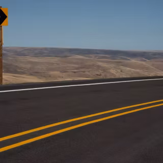 American road wallpaper