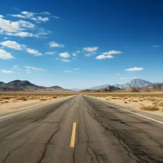 American road wallpaper