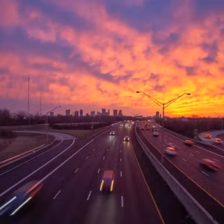 American road wallpaper