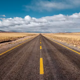 American road wallpaper