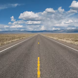 American road wallpaper