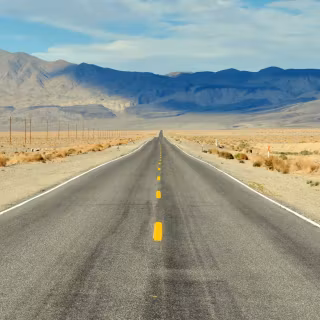 American road wallpaper