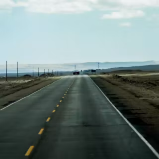 American road wallpaper