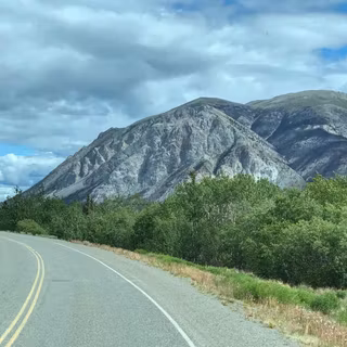 American road wallpaper