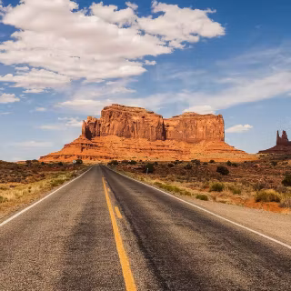 American road wallpaper