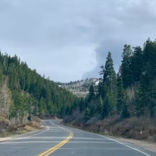 American road wallpaper