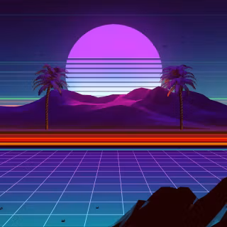 Retro wallpaper