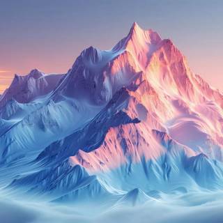 AI landscape wallpaper