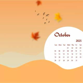 2025 calendar wallpaper