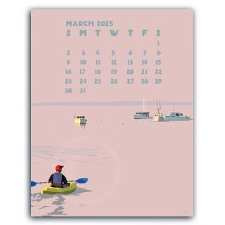 2025 calendar wallpaper