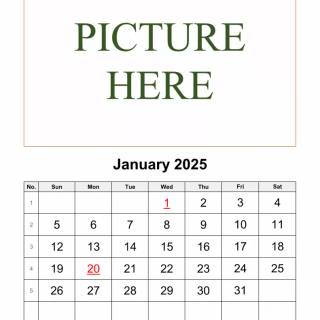 2025 calendar wallpaper