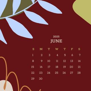 2025 calendar wallpaper