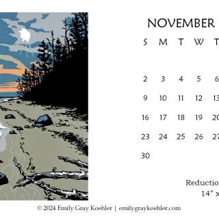 2025 calendar wallpaper