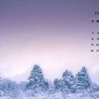 January 2025 wallpaper