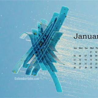 January 2025 wallpaper