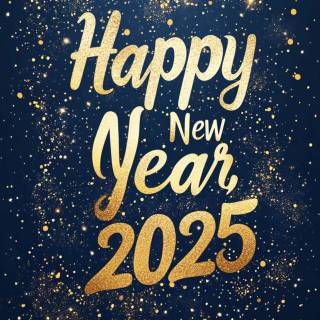 New Year 2025 HD wallpaper