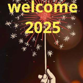 New Year 2025 HD wallpaper