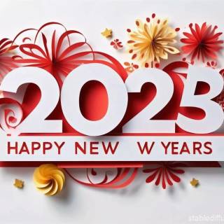 2025 Happy New Year wallpaper