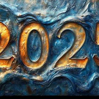 New Year 2025 HD wallpaper