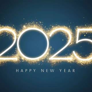 New Year 2025 HD wallpaper