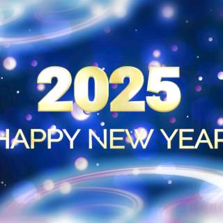 New Year 2025 HD wallpaper