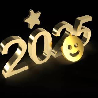 New Year 2025 phone wallpaper