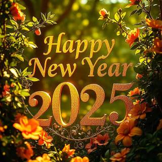 2025 New Year wallpaper