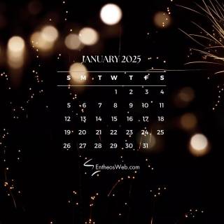 New Year 2025 desktop wallpaper