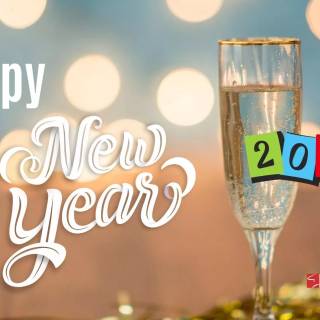 New Year 2025 desktop wallpaper