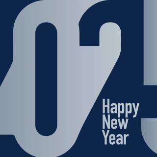 New Year 2025 desktop wallpaper