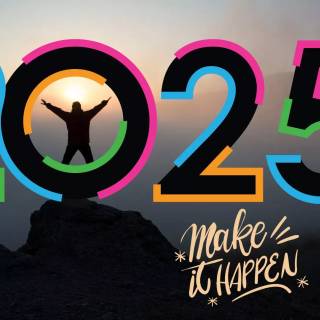 New Year 2025 desktop wallpaper