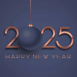 New Year 2025 desktop wallpaper