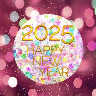 New Year 2025 desktop wallpaper