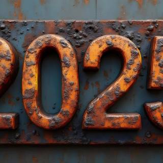 New Year 2025 desktop wallpaper