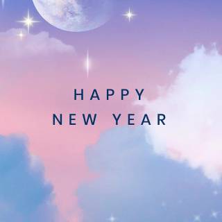 New Year 2025 aesthetic wallpaper