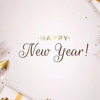 New Year 2025 aesthetic wallpaper