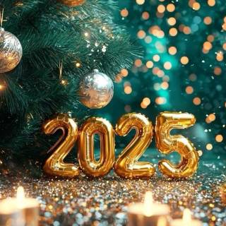 NYE 2025 wallpaper