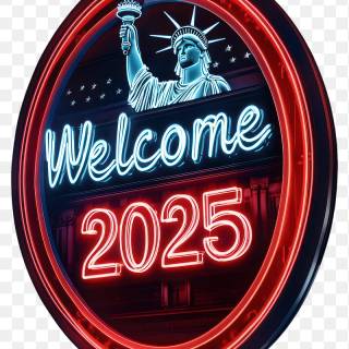 Welcome 2025 wallpaper