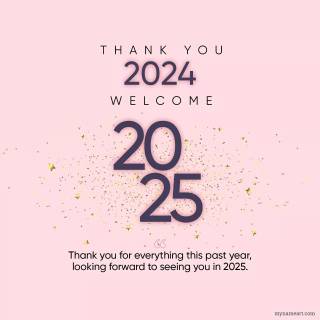 Welcome 2025 wallpaper