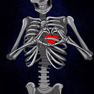 Skeleton wallpaper