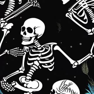 Skeleton wallpaper