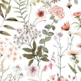 Floral wallpaper