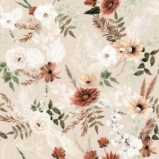 Floral wallpaper