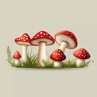Mushroom wallpaper
