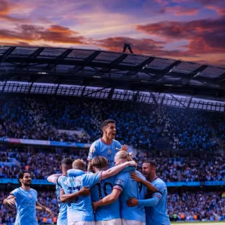 Man City 4k phone wallpaper