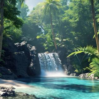 Waterfall wallpaper