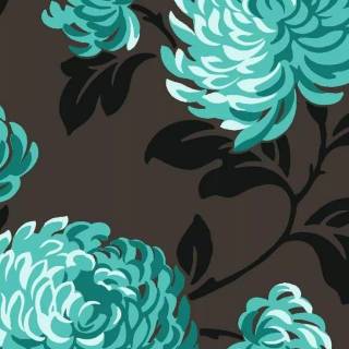 Teal wallpaper