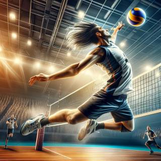 Volleyball 4k desktop wallpaper