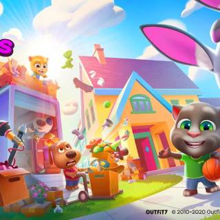 Talking Tom wallpaper