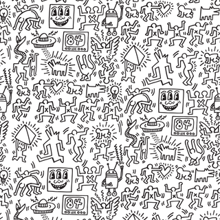 Keith Haring wallpaper
